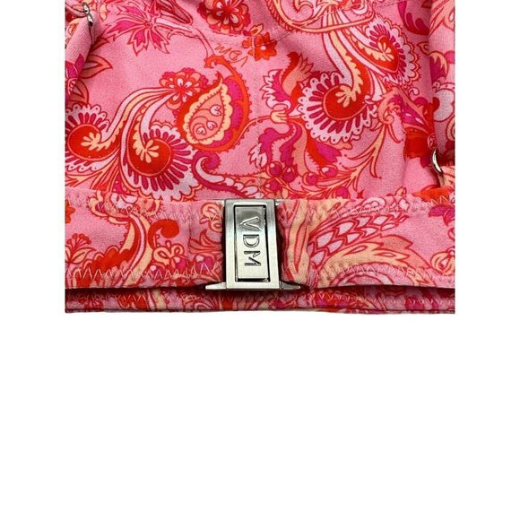 VDM the Label Sienna Pink Paisley Bikini Top Size Small - Picture 8 of 9